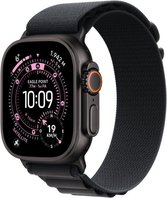 Apple Watch Ultra 3 OLED 49mm Digital 5G Black GPS Smartwatch