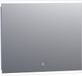 Brauer Jasper Spiegel - Rechthoekig - 80 cm - met Directe LED-Verlichting - Dimbaar - met Touchbediening