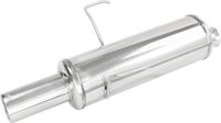 100% InoXcar 100% RVS Sportuitlaat passend voor Peugeot 106 1.3 Rallye -1996 80mm