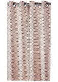 Ciel de France gordijn, polyester, oranje, 260 x 140 cm