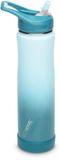 EcoVessel - The Summit 24oz / 709ml - TriMax Geïsoleerde RVS Fles met Rietje - Forest Horizon