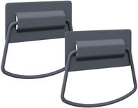 vidaXL Kast Handvatten 2 stuks Antraciet 85 x 45 mm Metaal