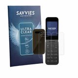 Savvies Screenprotector voor HMD 2660 Flip 4G (Voor+Achter) - Folie Beschermfolie transparant 18 Stuks