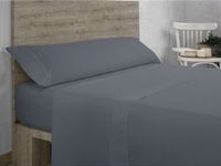 Alexandra House Living QUTUN Verstelbaar onderlaken Grijs 150 x 200 cm