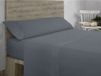 Alexandra House Living QUTUN Verstelbaar onderlaken Grijs 150 x 200 cm
