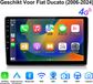 Junsun Autoradio Geschikt Voor Fiat Ducato/Peugeot Boxer/Citreon Jumper (2006-2024) - 4GB+64GB - Draadloze CarPlay & Android Auto - GPS-Navigatie - Bluetooth - 9-inch Touchscreen - DSP - 8core processor