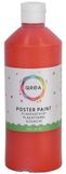 Qrea Plakkaatverf lichtrood 500ml | 6 stuks