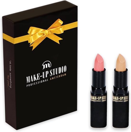 Make-up Studio - Kerst Giftbox vrouw met 2 producten - Lipstick + Lip Primer Duo