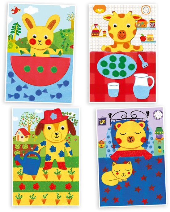 Djeco Schilderen Cuddly Toy Adventures