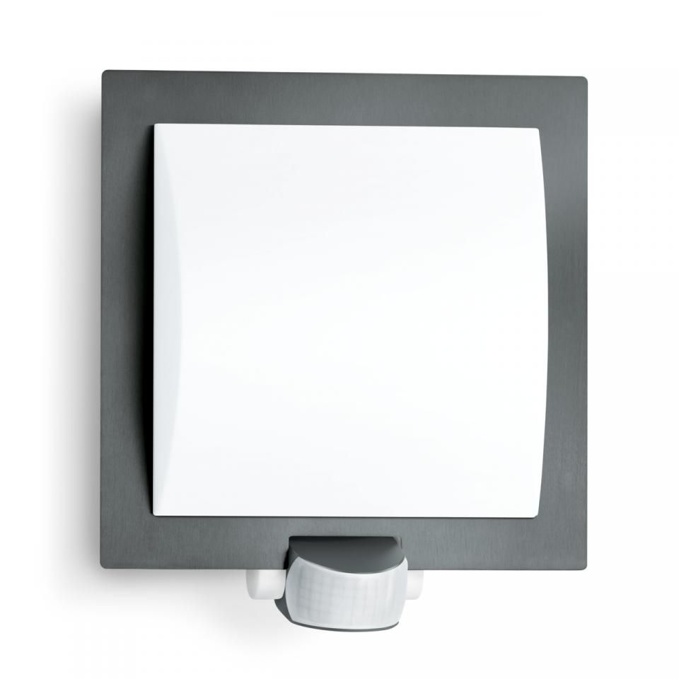 STEINEL L 20 S Outdoor Wall Light with Motion Sensor - Anthracite - E27