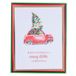Graphique Merry Little Car Kerstkaart
