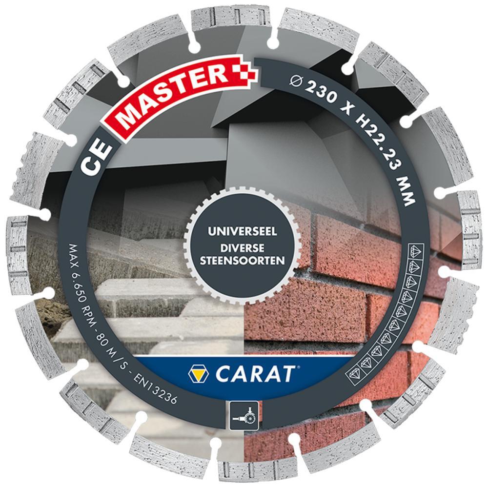 Carat Diamantzaag Universeel Ø125X22,23Mm, Ce Master