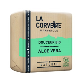 La Corvette Biologische Marseille Zeep met Aloeuml; Vera 100 gr