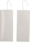 Bellatio Design Waterverdamper voor radiator - 2 stuks - wit