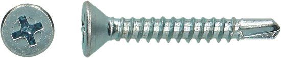 pgb-Europe PGB PGB-Zelfborende schroef VK DIN 7504O Ø4,20x13 Zn x 200 stuks