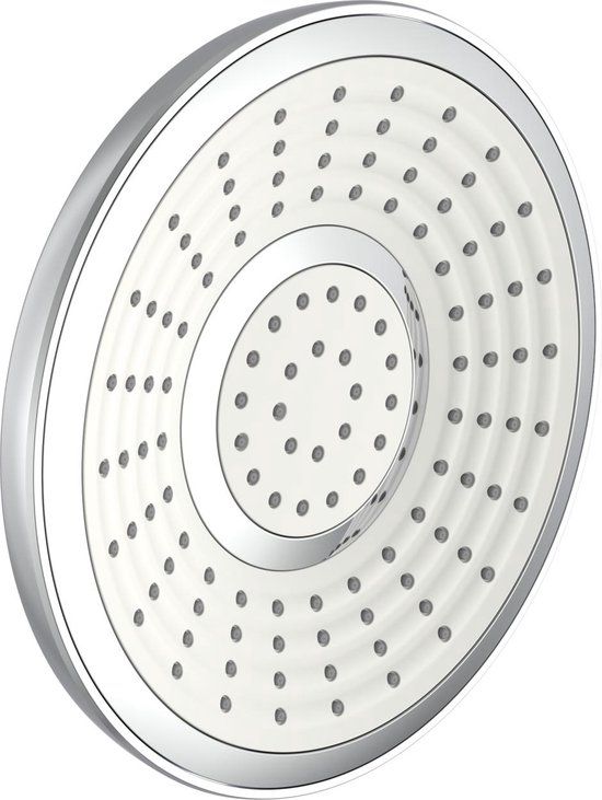 SCHÜTTE Grenoble Hoofddouche - Douchekop rond ø 22,5 cm - 1/2\"-aansluiting - Chroom