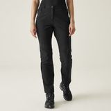 Regatta Broek Hiking Dames Waterafstotend Stretch Isoflex Questra V Zwart