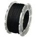 Rayher Hobby 89812576 waskoord met nylon kern, 0,6 mm, diameter en spoel in blisterverpakking, 10 m