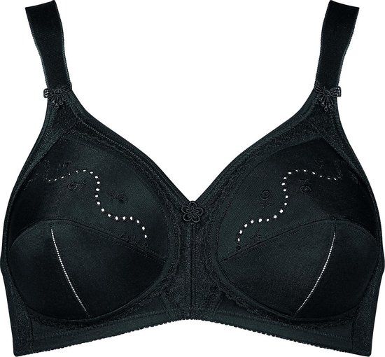 Triumph Doreen+Cotton 01 N Beha - Zwart - Maat E90