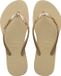 Havaianas Slim Glitter Ii Dames Slippers - Zand - Maat 37/38