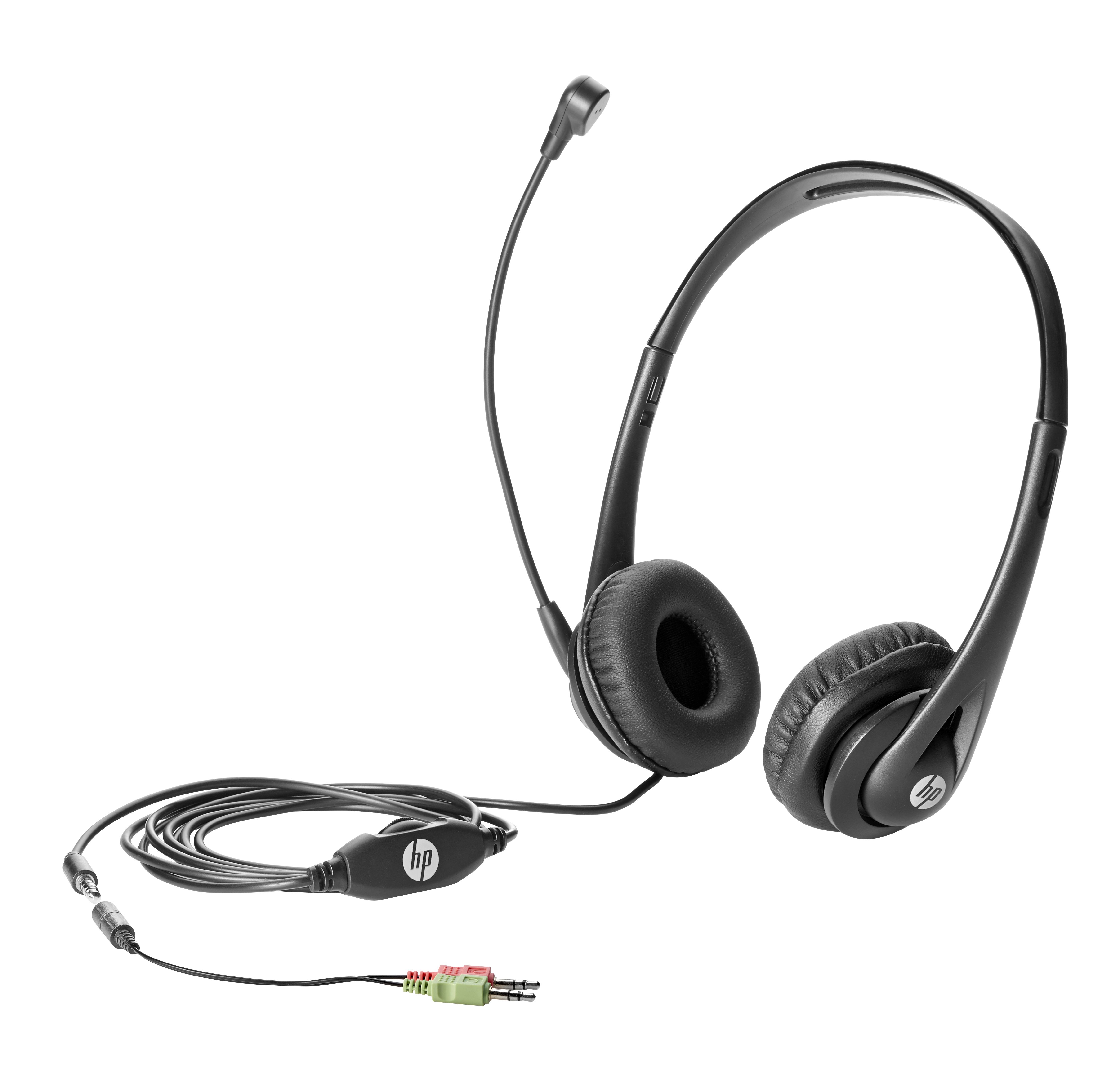 HP Business Headset v2 - Black - Wired - Stereo