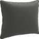 vidaXL Rugkussen PUTTEN 100% Polyester Antraciet