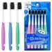 Brosse à main - Poils ultra doux - Lot de 6