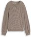 TOM TAILOR Shirt taupe / donkerbruin