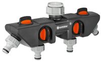 4-way splitter for connecting 4 devices to the water tap