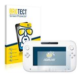 BROTECT Screenprotector voor Nintendo Wii U GamePad (Controller) Beschermglas transparant