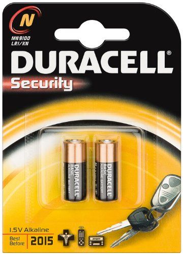 Duracell Lady Type N LR1 1.5V Alkaline Batterijen - 2 stuks