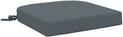 vidaXL - Zitkussen - SOEST - 100% Polyester - Blauw - 40 x 40 x 7 cm