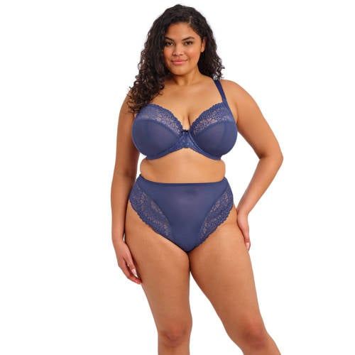 Elomi Tiernie niet-voorgevormde kanten beugel-bh - blauw