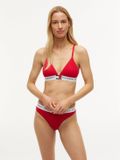 Tommy Hilfiger Spacer BH met beugel - Lichte ondersteuning - Katoen/Elastaan - Effen - Rood/Wit