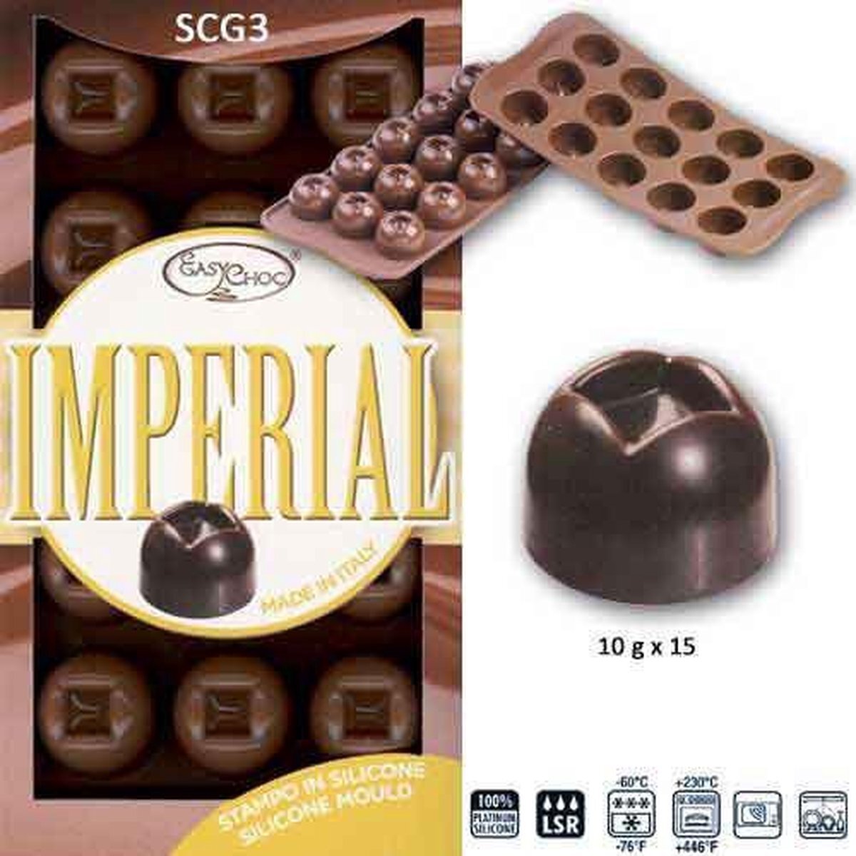 Silikomart Imperial Chocolade Mould