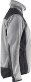 Blåkläder Blaklader 5943-2536 Dames gebreid vest met softshell - Grijs mêlee/Zwart - XXL