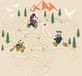 Komar Fotobehang - Mickey Meets the Mountain 300x280cm - Vliesbehang