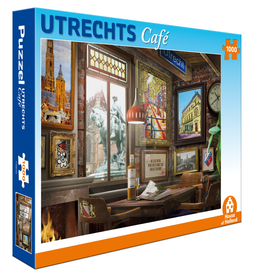 House of Holland Utrechts Café Puzzel (1000 stukjes)