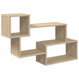 vidaXL Zwevende plank Muurmontage Sonoma Eiken 87 x 20 x 55 cm