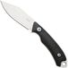 MKM Pocket Tango 4 MK PT4-CF Satin Elmax, Marbled Carbon Fiber, couteau à lame fixe, design David C Andersen