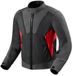 Revit Airwave 4 Veste de moto en textile, noir/rouge, 2XL