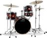 DW Drums Design Series Mini Pro 18 pouces Tobacco Burst 4d. shellset