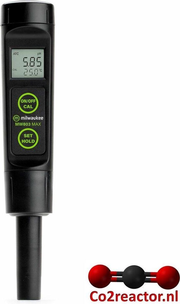 Milwaukee Instruments MW803 MAX Waterdichte 4-in-1 pH/EC/TDS/Temp Tester
