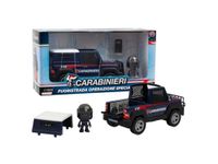 Giochi Preziosi Carabinieri - Set bestaande uit Jeep en Mini Action Hero 7 cm met Carabinieri-uniform van de 1e mobiele afdeling, voor kinderen vanaf 4 jaar