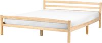 Beliani ECHALLON - Bed - Lichtbruin - 160 x 200 cm - Dennenhout