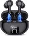 ASDRTB Wireless Earbuds, Bluetooth 5.3 Headphones, Wireless Earphones HiFi Stereo Noise Canceling Earbuds in Ear with Mic, 48H Playtime, Dual LED Display, IP7 Waterproof for Running