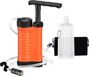 Unyqoos Pompe de purification d'eau – Pompe de filtration d'eau pour eau potable propre provenant de puits, réservoirs et eau de pluie, économe en énergie, compact