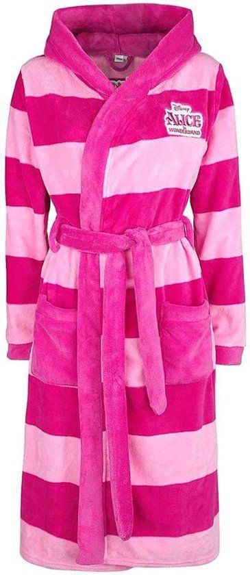 Alice in Wonderland Nastrovje P. GmbH & Co. KG Alice in Wonderland We're All Mad Here Badjas roze Polyester M