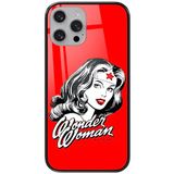 ERT GROUP mobiel telefoonhoesje voor Apple Iphone 13 origineel en officieel erkend DC patroon Wonder Woman 023 gemaakt van gehard glas, beschermhoes