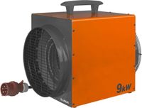 Euromac Eurom Heat-Duct Pro 9KW ventilator kachel 380 Volt